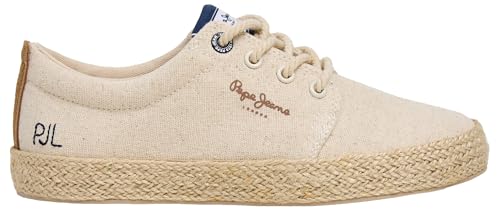 Pepe Jeans Brady Day B Sneak, Beige (Beige), 1.5 UK