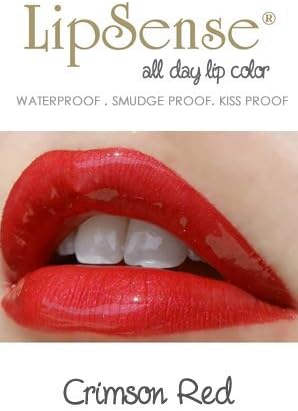 LipSense Bundle - 2 Items, 1 Color and 1 Glossy Gloss (Crimson Red)