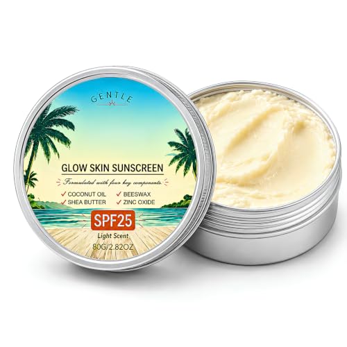 Image of Natural Sunscreen SPF25 for Face & Body, Mineral Sunscreen SPF25, 80g