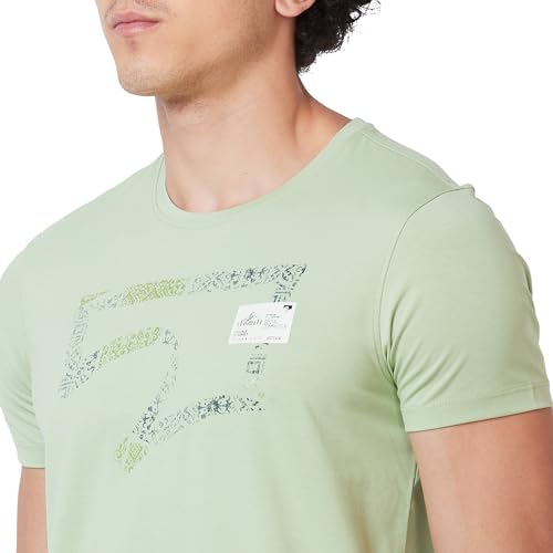 Image of Spykar Men's Slim Fit Round Neck Half Sleeve Solid Casual T-Shirt