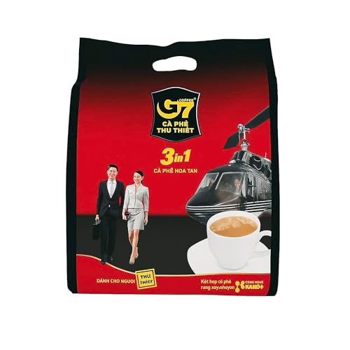 ACNTECH G7 インスタントコーヒー 3in1 16g×50袋 ミルク・砂糖入り ベトナムコーヒー スティックタイプの商品画像（Amazon）
