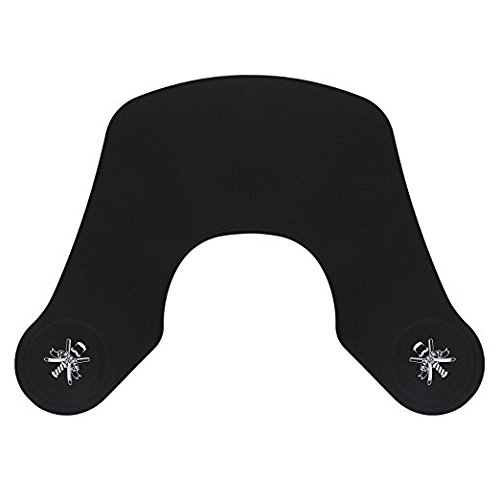 Hair Salon Hairdresser Cutting Collar by Segbeauty, Black Rubber Neck Wrap Neck Guard for Barber Haircut Hair Dye, Professional Hair Cutting Pad Guide