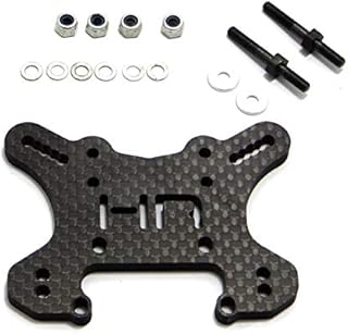 Hot Racing SCTE28G Front Carbon Fiber Shock Tower w/ Shock Mounts