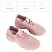 SPYMINNPOO Running Shoes, Stylish Breathable Fashion Sneakers for Women and Girls Net Fabric Design, Anti-Slip Sole, Comforta Pink