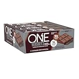 ONE Protein Bars, NEW Hershey's Double Chocolate, Gluten Free with 18g Protein and 3g Sugar, Pantry Staples 2.12 oz (12 Pack)