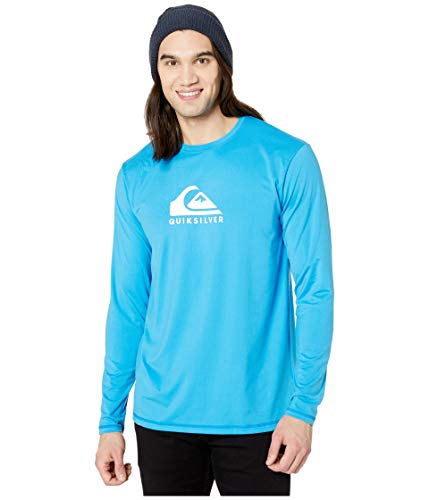 Quiksilver メンズ ソリッドストリーク Ls 長袖 ラッシュガード サーフシャツ US サイズ: 3X-Large カラー: ブルー（Amazon）