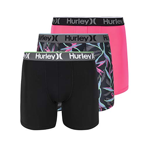 Hurley mens 3 Pack Regrind Boxer Briefs4