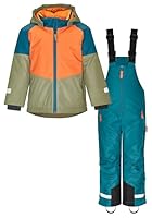 Playshoes Schneeanzug, Skianzug Zweiteilig Unisex Kinder Schneeanzug, petrol, 116