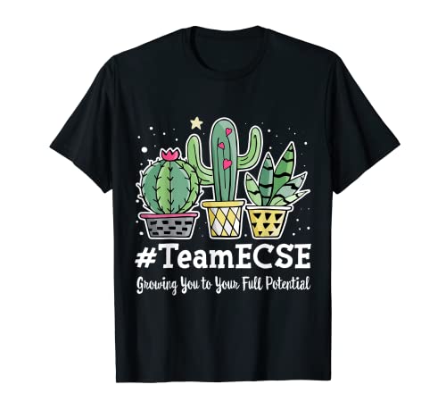 Cute Team ECSE Appreciation Week Back School T-Shirt
