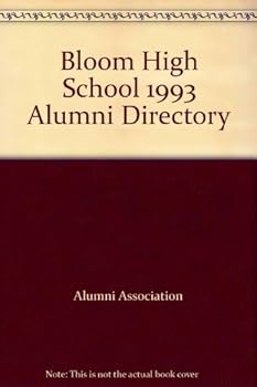 Hardcover Bloom High School 1993 Alumni Directory Book