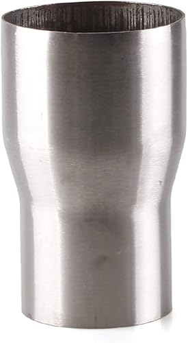 Adaptador universal de tubo de escape de 2.5 a 3 pulgadas, adaptador de tubo de escape, tubo adaptador de tubo de escape de acero inoxidable, junta