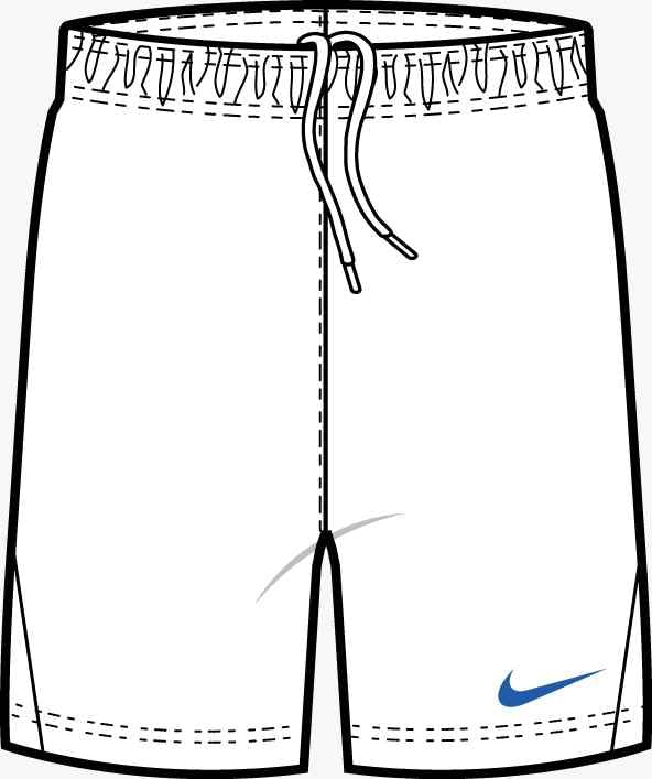 W NK DF Park III Short NB K respirant et anti-transpiration pour entraînement football