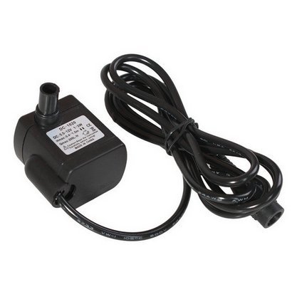 Shineus Mini Bomba de Agua Sumergible DC 12 V 3 W Bomba de Acuario de Fuente de Estanque para depósitos de Peces de Agua