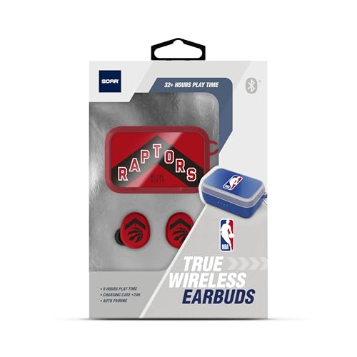 Image of SOAR NBA Wireless Sport Earbuds: Comfortable Fit & Convenient Charging