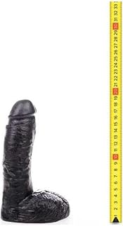 Hung System Dildo Realista Color Negro Cesar 19 Cm - 200 gr