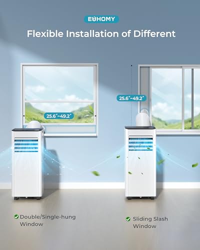 Portable 9000 BTU Air Conditioner - 4-in-1 Energy Efficient Unit - Image 6