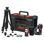 Leica DISTO D5 Paket – Laser Entfernungsmesser Set mit Leica FTA 360 Adapter und TRI 75 Stativ im Koffer für präzises Anzielen & Messen (Innen- und Außenbereich)
