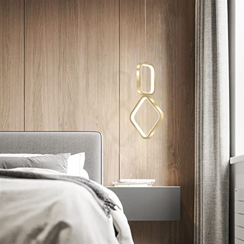 Lustres de chevet de chambre à coucher orientables pour lumière de pièce simple