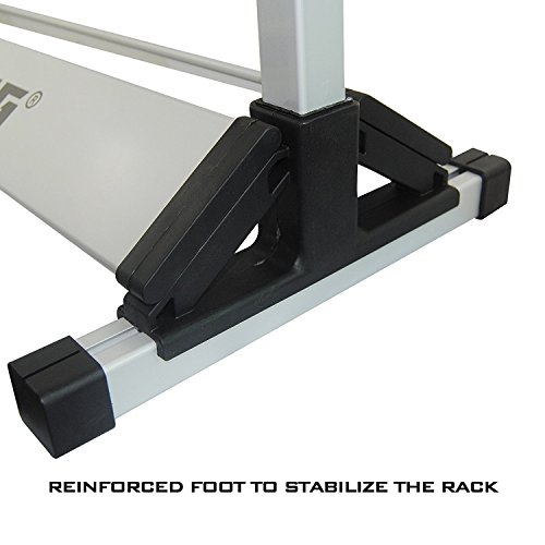 Kastking Rack 'Em Up Portable Aluminum Fishing Rod Holder - 12 Rods Rack Silverblack #TOP5