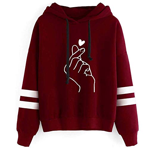 Fashion Friend Sweatshirt Hoodie Friend TV Show Merchandise Frauen Grafik Hoodies Pullover Lustige Kapuzenpullover Tops Kleidung, Rot1, XL Cover