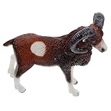 Animale - materiale plastico stabile, forma creativa di muflone ​​animale da , naturale e bello, giocattolo animale realistico
