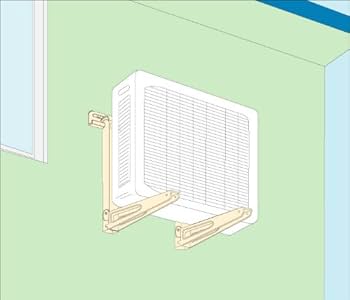 Amazon | 日晴金属 クーラーキヤッチャー 壁面セブン アイボリー C-KG7