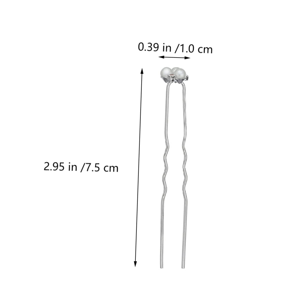 Housoutil 54stücke Teiliges Förmige Haarnadeln Mit Perlen Und Strass Für Hochzeiten Brautjungfern Und Besondere Anlässe Eleganter Haarschmuck Für Damen