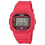 Casio Serie G-Shock Core Energy Pack (48,9 mm), Esfera Digital y Correa de Resina roja DW-5600EP-4ER