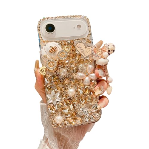 Coque iPhone 17 Air paillettes diamant pour soirées et looks tendance