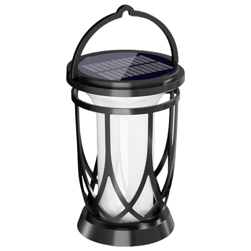 Lanterne Solaire Flamme Dansante pour éclairer sans fil et sans facture d'électricité