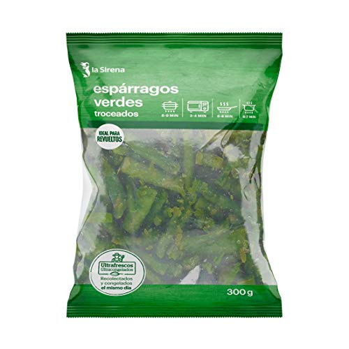 La Sirena Espárragos Trigueros Troceados, 300g (Congelado)