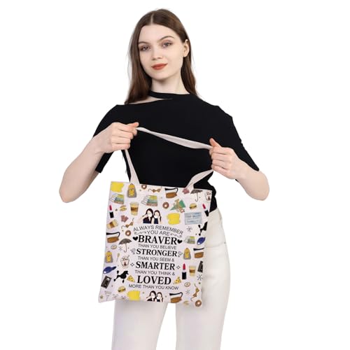 WSNANG G G TV Show Gift Diner Tote Bag TV Show Reusable Shoulder Bag Lorelai Rory Fan Gift4