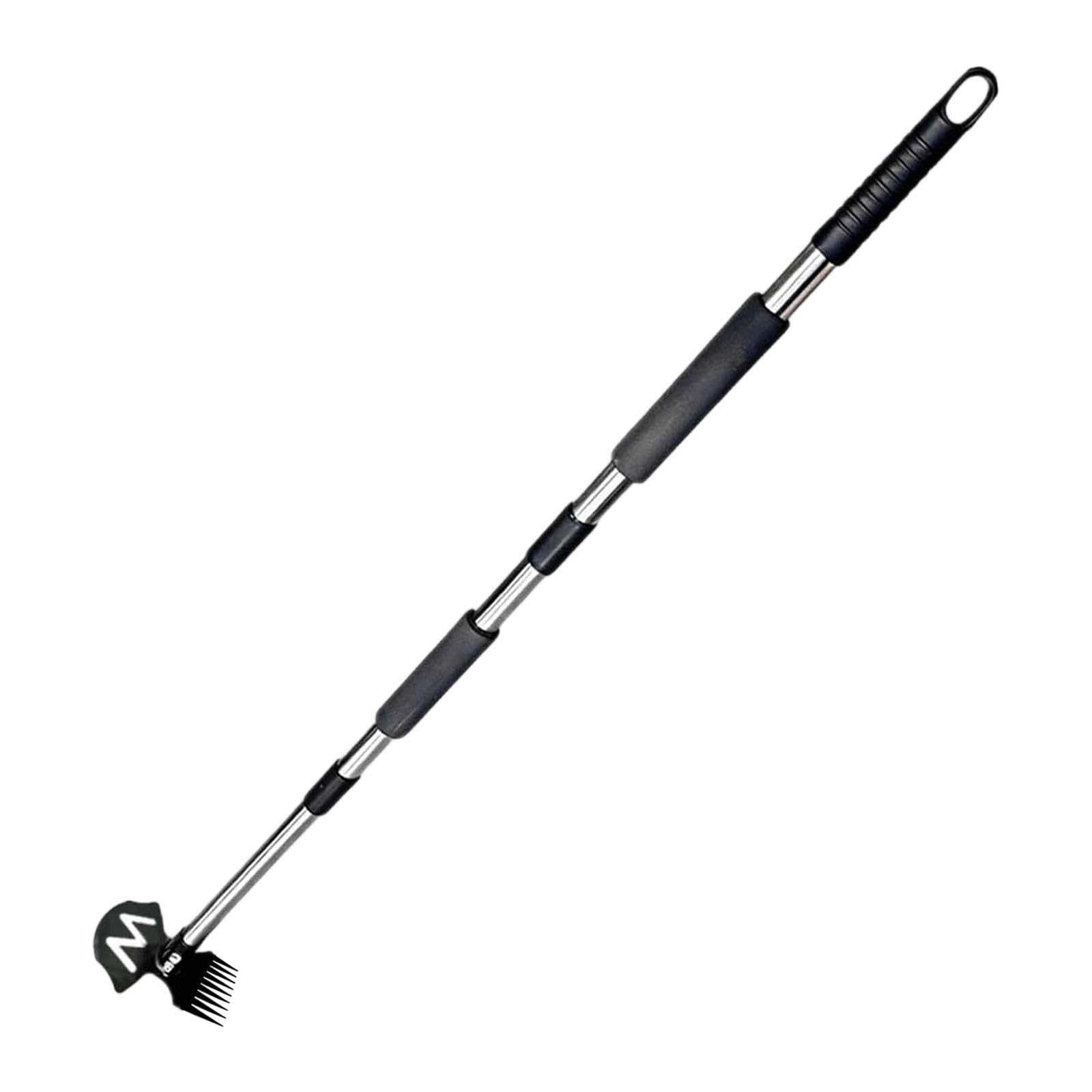 Rastrillo de Acero Inoxidable de Doble Cabezal para Desherbar, Manual para Cultivo Y Deshierbe de Suelos, Adecuado para Césped, Jardín, O, 9 Dientes