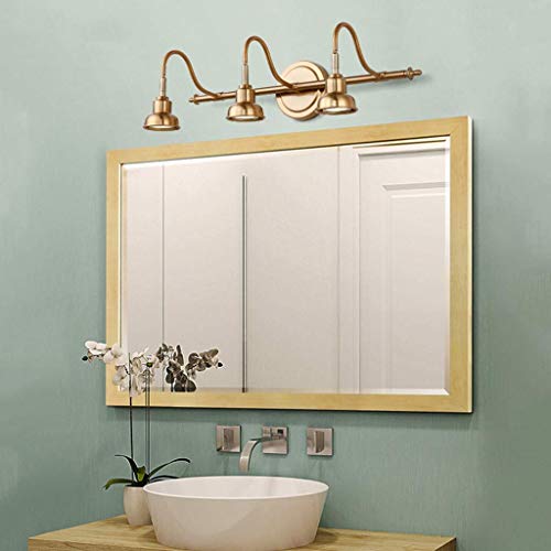Lampe de miroir LED rétro applique murale étanche aux finitions soignées - 7