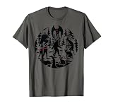 Bigfoot Loch Ness Monster Mothman and Others! Funny Cryptid T-Shirt