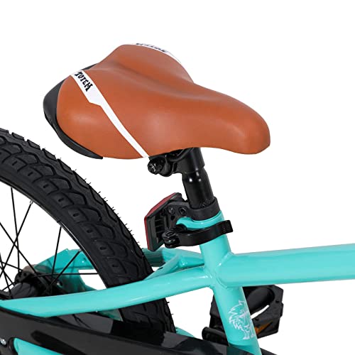 JOYSTAR 16 Inch Kids Bike for 4-7 Years Boys Girls Gifts Bikes Green by JOYSTAR - Used condition - Image 7