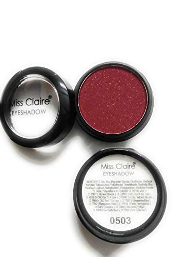 Image of Miss Claire Single Eyeshadow shade no.0503 (Dark Pink) Shimmery Finish, Powder