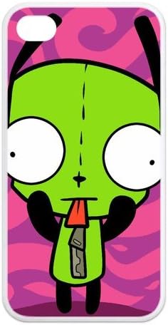 Alien Invader Zim Gir Classic Bulging Eye Series Case Cover for Iphone 4,4s (TPU)