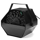 ★ Función de control remoto: la máquina de burbujas automática tiene un controlador remoto. Cambie el interruptor de encendido / apagado a la marcha "II", puede controlar convenientemente la máquina de burbujas a corta distancia. El control remoto puede controlar dentro de 32.8 pies ..