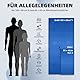 damoguin 3er-Set Mikrofaser Handtuch, Groß (180*80cm) & 2 Stück Klein (80*40cm) Schnelltrocknende Microfaser Fitness Handtücher, als Sporthandtuch, Strandtuch, Badetuch und Reisehandtuch (Dunkelblau)