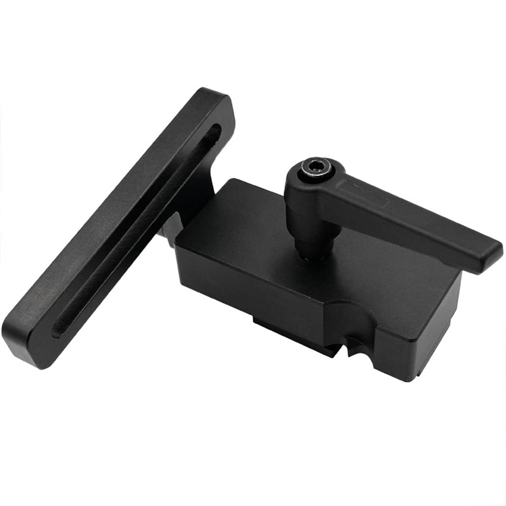 Cenpek Miter Track Stop, Flip Stop Woodwork T Slot Miter Woodworking Chute Limiter Woodwork T-Tracks Diy Manual Tools