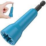 Wire Twister Wire Nut Driver with 1/4inch Chuck Spin Twisting Connector Socket High Efficiency Twisting Tool General Nut Twister for Cordless Electric Drill