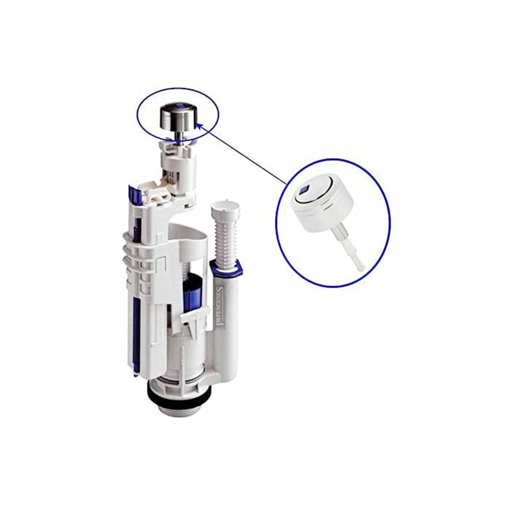 Buy GEBERIT Toilet Dual Button Flush Cistern Valve Two Buttons Dual