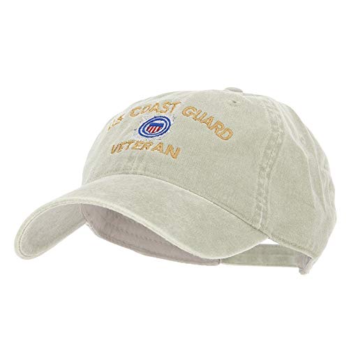 Gorra bordada US Coast Guard veterano miniatura 2