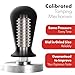 LuxHaus Espresso Tamper - 53mm Calibrated Coffee Tamper for Espresso Machine with Spring Loaded 100% Flat Stainless Steel Base