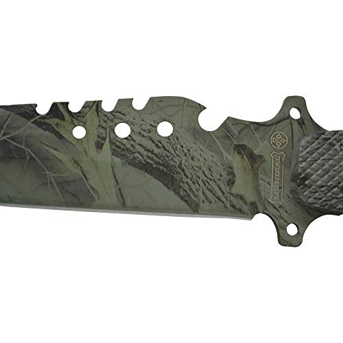 Faca Esportiva Inox Camuflada com Bainha 6 - Mundial