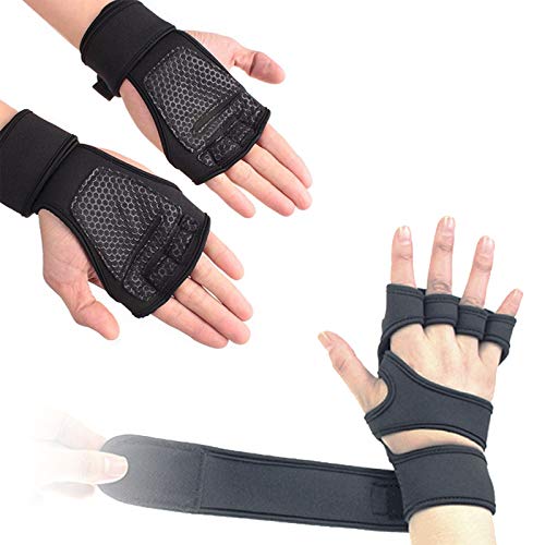 serveuttam Leosportz Workout Gloves with Wrist Support for Gym Workouts, Cross Training, Weightlifting, Calisthenics, WOD, Exercise - Silicone Padding - Great Hand Grip & No Calluses (B083M4DR4F) Amazon Price History, Amazon Price Tracker