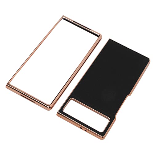Étui Mix Fold 2 en cuir véritable noir de haute qualité