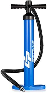 Goplus Double Action Hand Pump for Inflatable Boat SUP, with Pressure Gauge