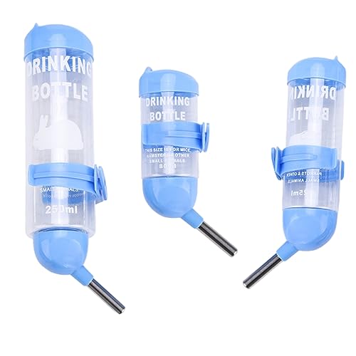 Totority Round Head Kettle Pet Water Bottle Set Chinchilla Cage Waterer Hamster Water Bottle